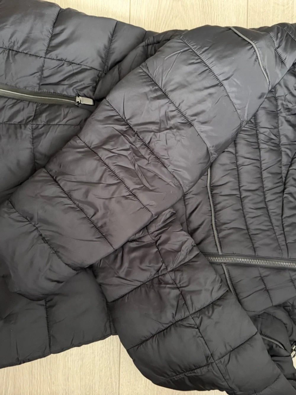 TUMI Women’s Quilted Midweight Puffer Coat Black Size XL - NWT